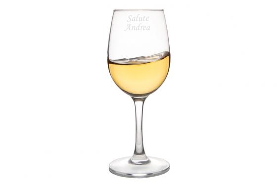 Weissweinglas - mit Gravur - 35cl  