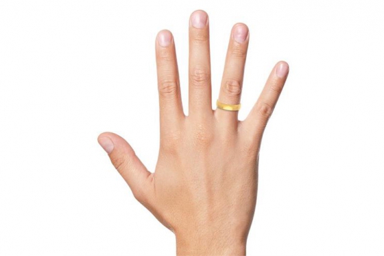 Edelstahlring Mio II - mit Gravur 1 