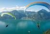 Gleitschirm-Thermikflug - über der Innerschweiz 2