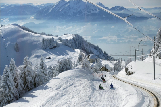 Train à vapeur au Rigi - Voyage hivernal nostalgique 3 