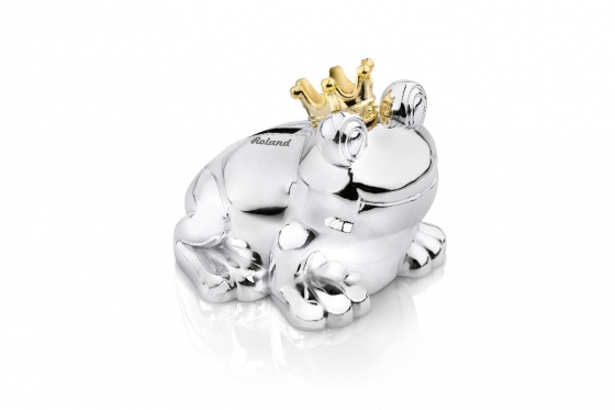 Tirelire roi-grenouille - personnalisable  