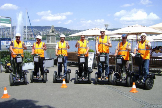 Segway Tour Zürich - die etwas andere Stadttour  