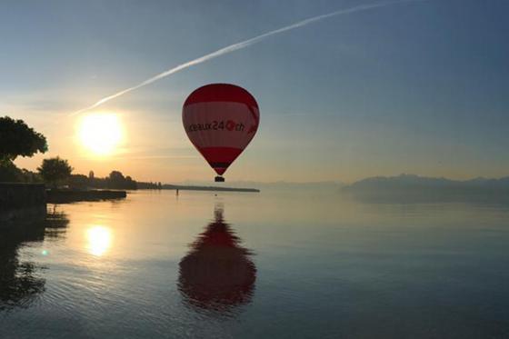 Ballonfahrt - in der Region Lausanne für 1 Person  