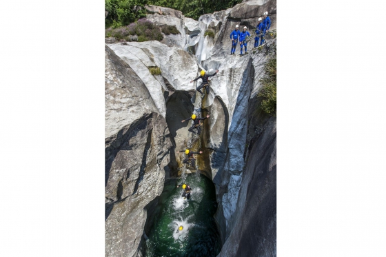 Avventura canyoning - in Ticino 3 