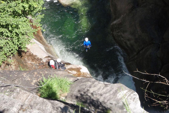 Avventura canyoning - in Ticino 4 