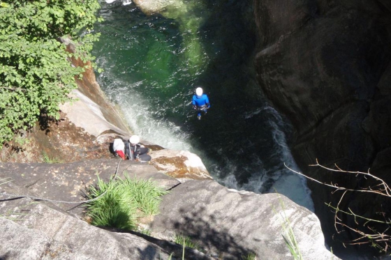 Canyoning Challenge - im Tessin 1 