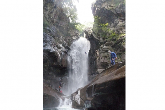 Canyoning Challenge - im Tessin 2 