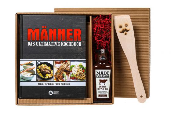 Männer-Kochbuch Set - 3-teilig  