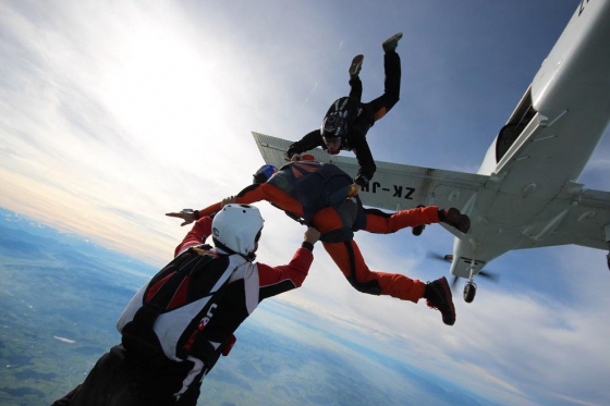 Fallschirm Erstabsprung - Schnupperkurs Solo-Sprung Freitag  