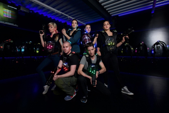 Lasertag in Zürich - für Kinder bis 16 Jahren  