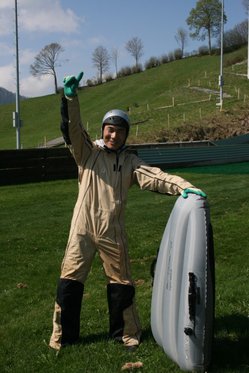 Airboarden - auf der Schanze Einsiedeln 5 