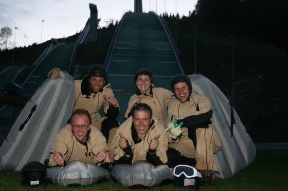 Airboarden - auf der Schanze Einsiedeln 6 