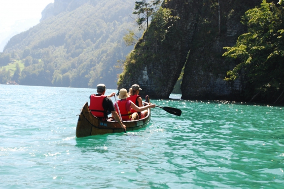 Kanuvermietung - auf dem Vierwaldstättersee 2 