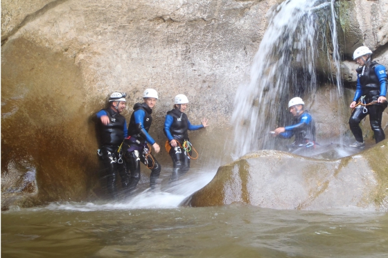 Canyoning - im Swiss Knife Valley 4 