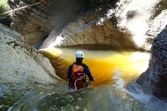 Canyoning - im Swiss Knife Valley 5 