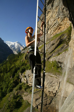 Via ferrata avec guide - Magnifique sortie sur l'Allmenalp 2 