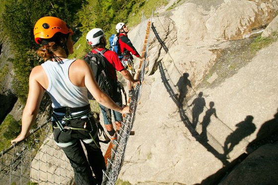 Via ferrata avec guide - Magnifique sortie sur l'Allmenalp 3 
