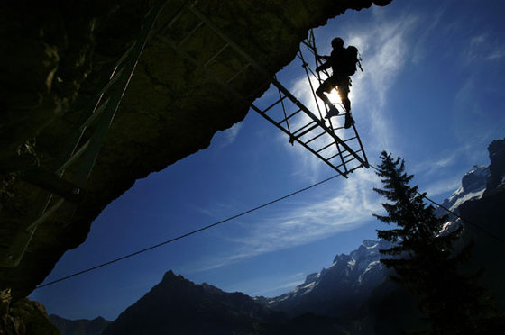 Via ferrata avec guide - Magnifique sortie sur l'Allmenalp 5 