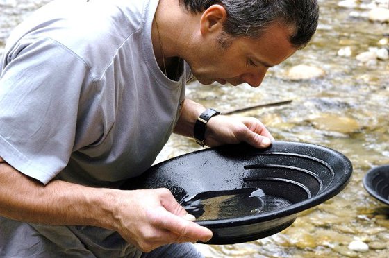 Orpaillage pour adolescents - dans la région de Napf 2 