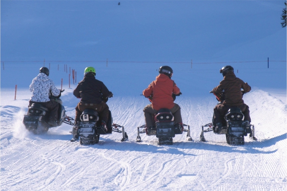 Snowmobile für 2 - Winter Action in Engelberg 4 