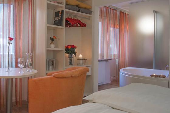 Romantikhotel für 2 - Im Zimmer 