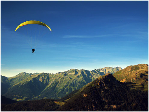 Erlebniswochenende - Gleitschirmfliegen und übernachten 3 