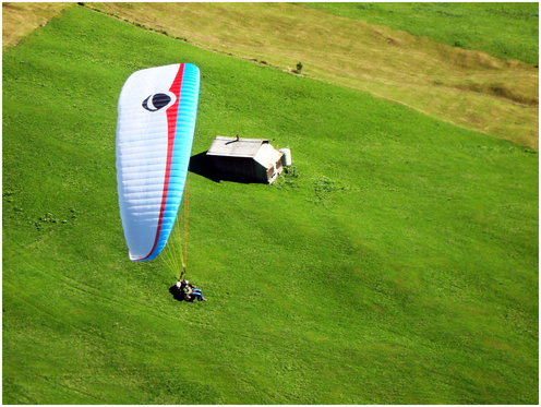Erlebniswochenende - Gleitschirmfliegen und übernachten 4 