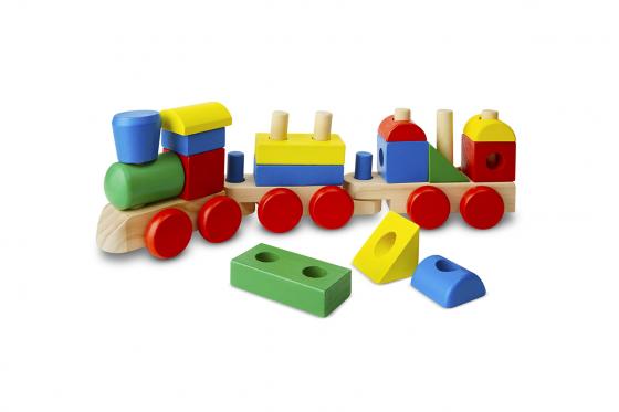 Petit train empilable - 15 pièces  