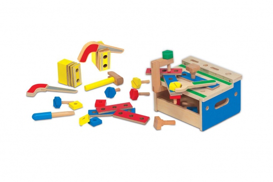 Mini Werkbank - mit 32 Teilen 2 