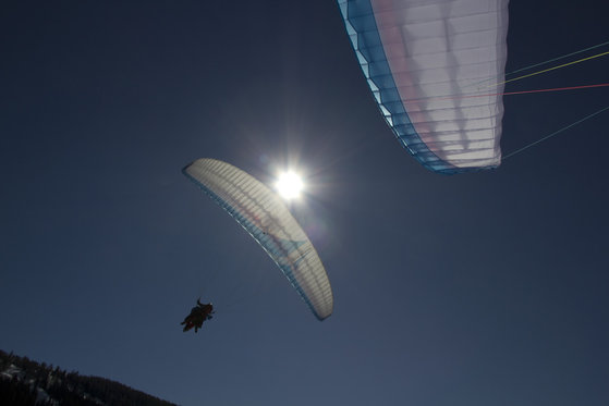 Vol en haute altitude - Tandem à Davos 5 