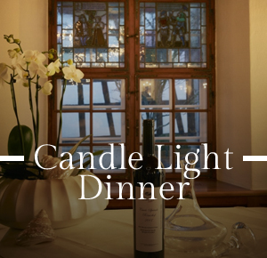 Candle-Light-Dinner für 2