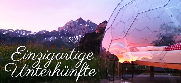 Einzigartige Unterkünfte