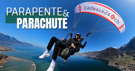 Parapente et parachute