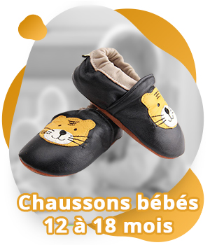 Chaussons pour bébés de 12 à 18 mois