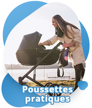 Poussettes pratiques