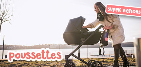 Poussettes confortables