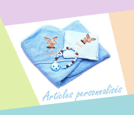 Cadeaux pour bébés personnalisés
