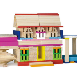 250 éléments en bois, Semblables au jeu Kapla