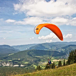 Journée d'initiation au parapente, Val de Bagnes