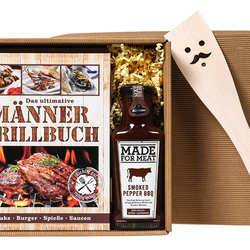 Männer-Grillbuch Set, 3-teilig
