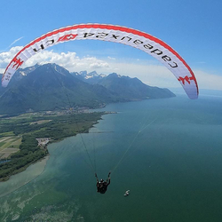 Vol biplace en parapente, à Villeneuve, pour 1 personne