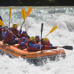 Rafting sur rivière, Descente de l'Arve