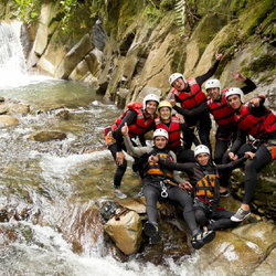 Canyoning Erlebnis , Canyoning Tagestour im Tessin