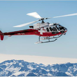 Schnupperflug Samedan-St. Moritz, Mit AS 350 B3 Ecureuil für 40 Minuten