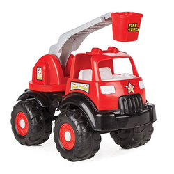 Feuerwehr-Fahrzeug, mit verstellbarer Drehleiter