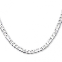 Chaîne figaro, Argent 925
