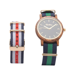 Bambuu Holzuhr, 2 in 1, The Native Man