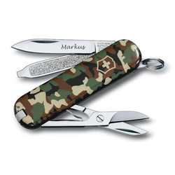 Victorinox Taschenmesser, Classic SD Camouflage - mit Gravur