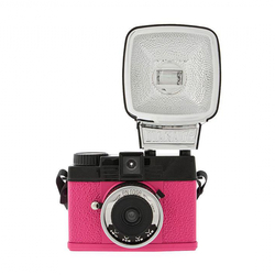 Lomo Diana Mini & Flash, Film Kamera, Sonderedition Pink