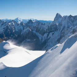 Flug über den Mont Blanc, Abflug in Epagny, Flugdauer ca. 90 Minuten